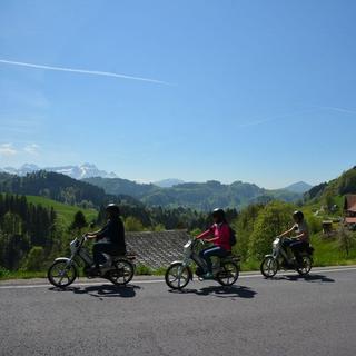 Geschenkidee  Töffli Fahrspass in Bern und im Appenzellerland (für 1 Person) 