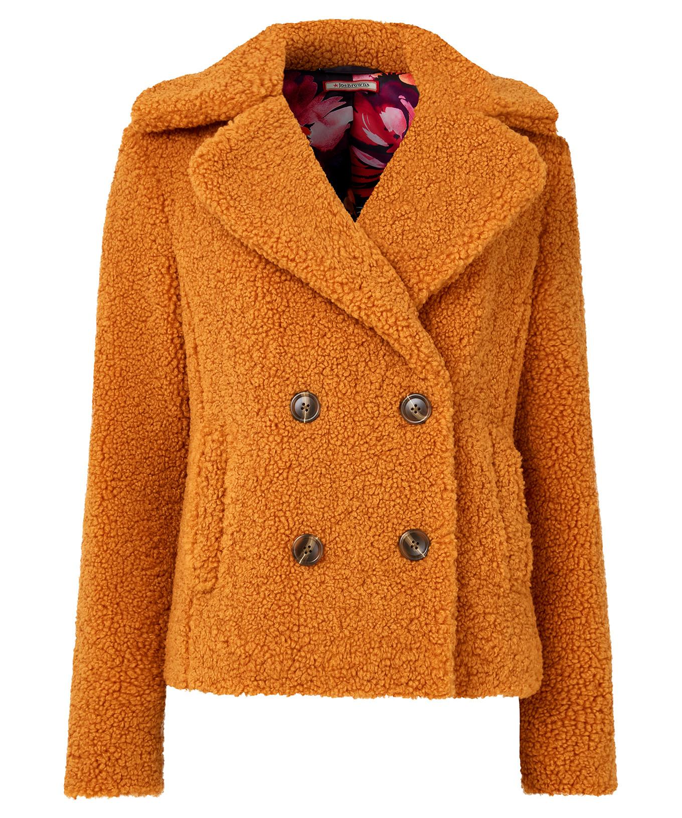 Joe Browns  Manteau Peluche Court Douillet 