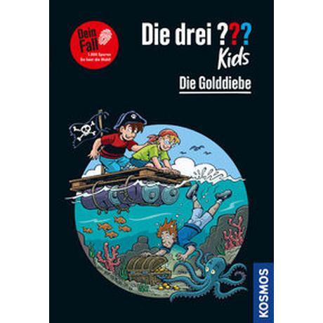 Die drei ??? Kids Dein Fall, Die Golddiebe Pfeiffer, Boris; Smialkowski, Udo (Illustrationen) Couverture rigide 