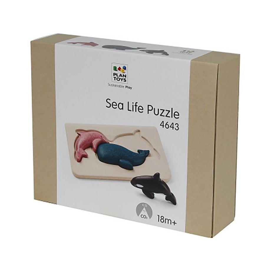 Plan Toys  Meerestierepuzzle 