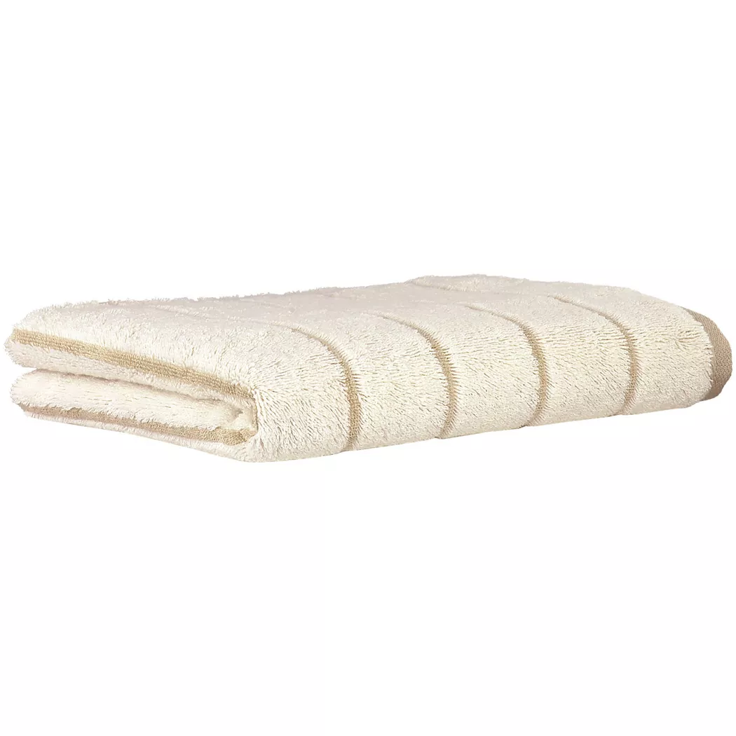 Cawö - Duschtuch  1er Pack-Balance, 90x150cm, Weiss-Natur