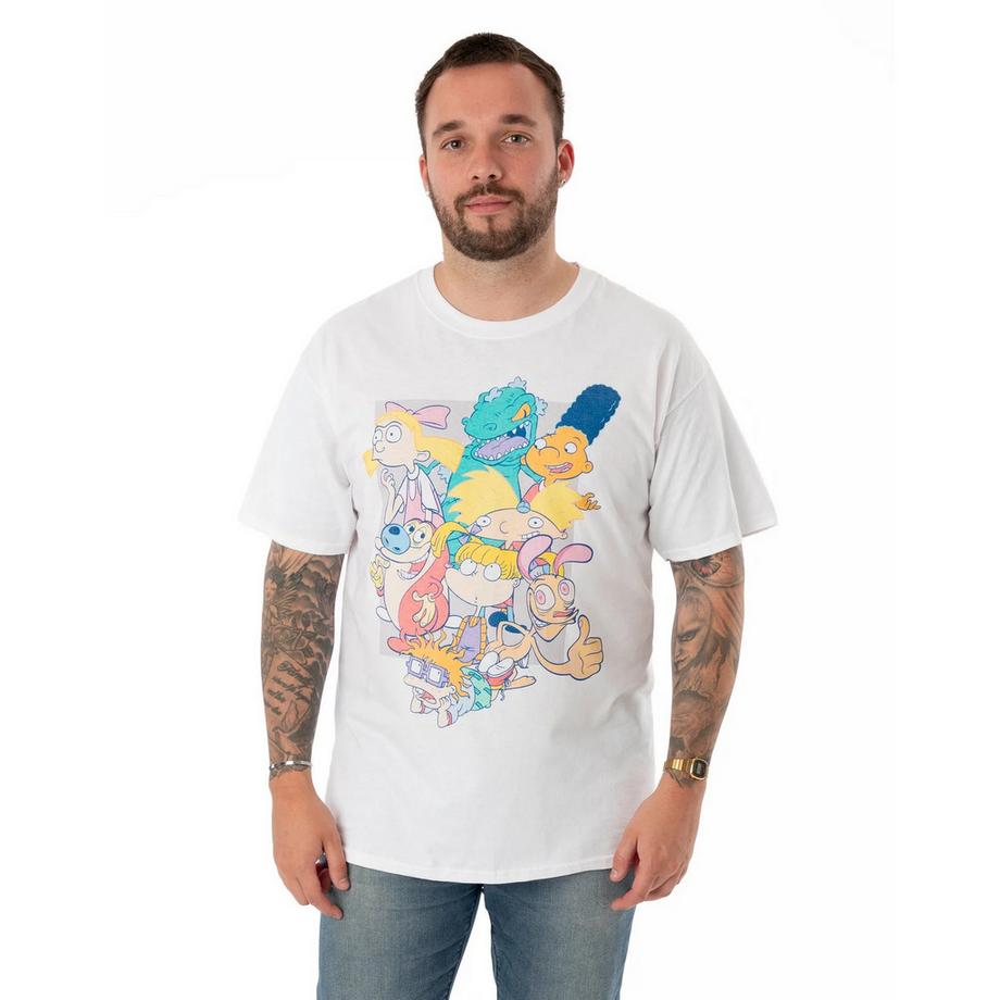 Nickelodeon T-Shirt Classic 90s Maniche Corte  