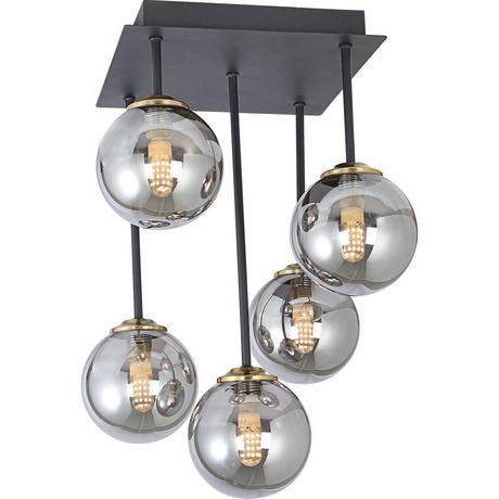 mutoni Deckenleuchte Jorge Metall  matt 5xG9  