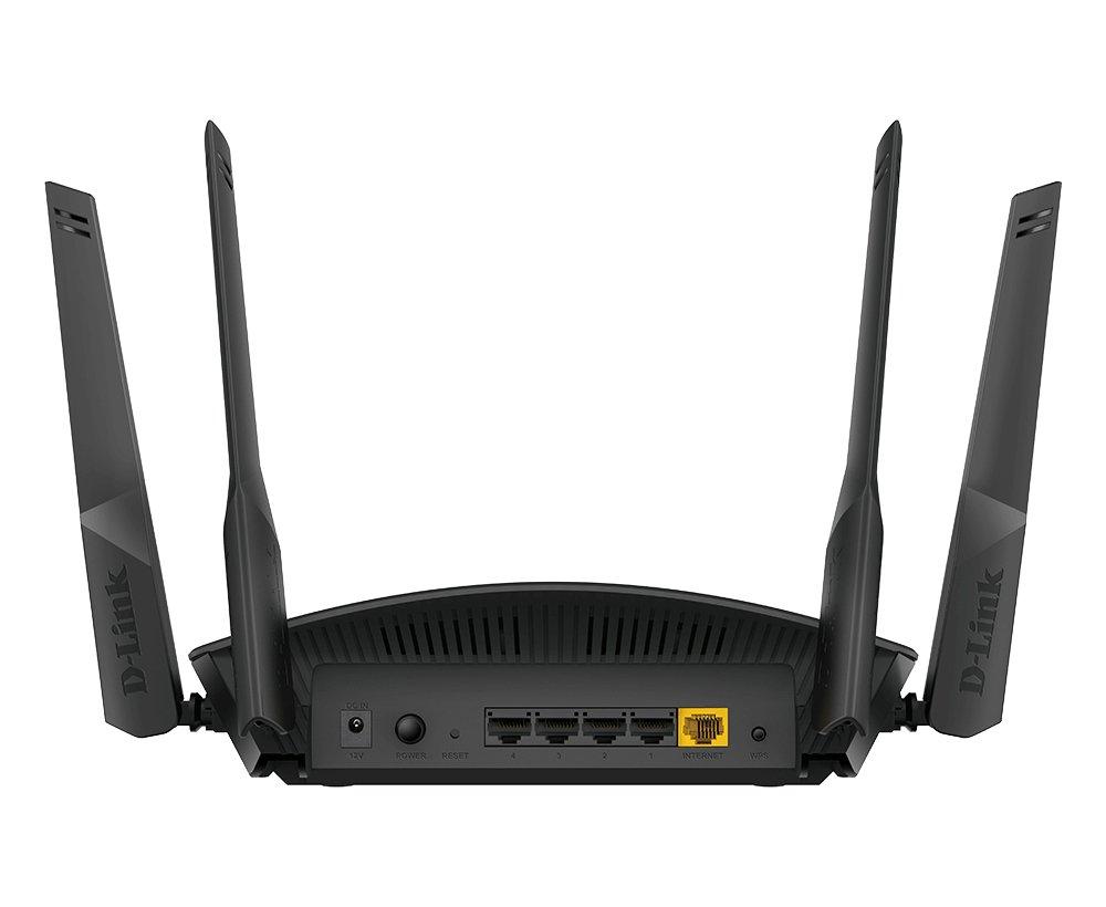 D-Link  DIR-X1860 router wireless Gigabit Ethernet Dual-band (2.4 GHz/5 GHz) Nero 