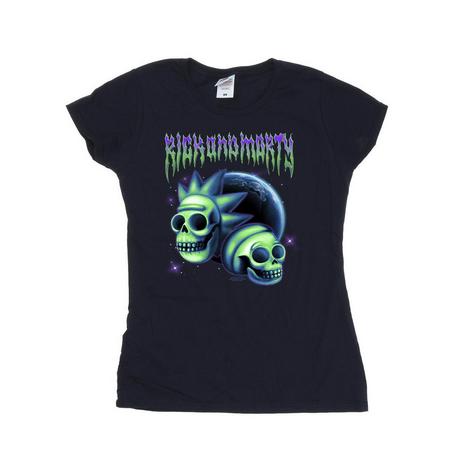 Rick And Morty Rick and Morty Skulls Imprimé T-Shirt  