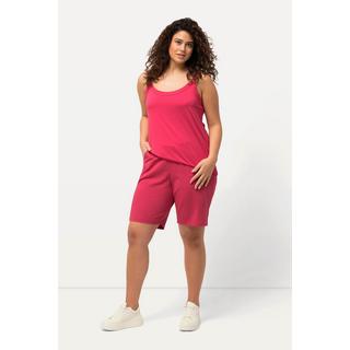 Ulla Popken  Short en jersey, poches et taille élastique 