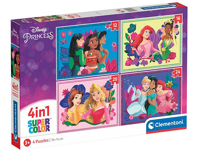 Clementoni  Puzzle Princess 4in1 (12,16,20,24) 