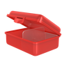 fizzy Fizzii Lunchbox mit Trennfach rot, Herzen  