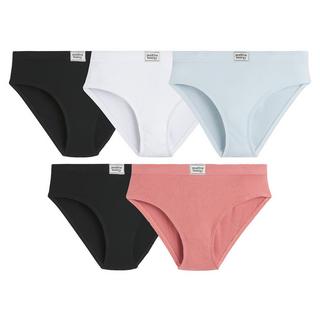 La Redoute Collections  5er-Pack gerippte Slips 