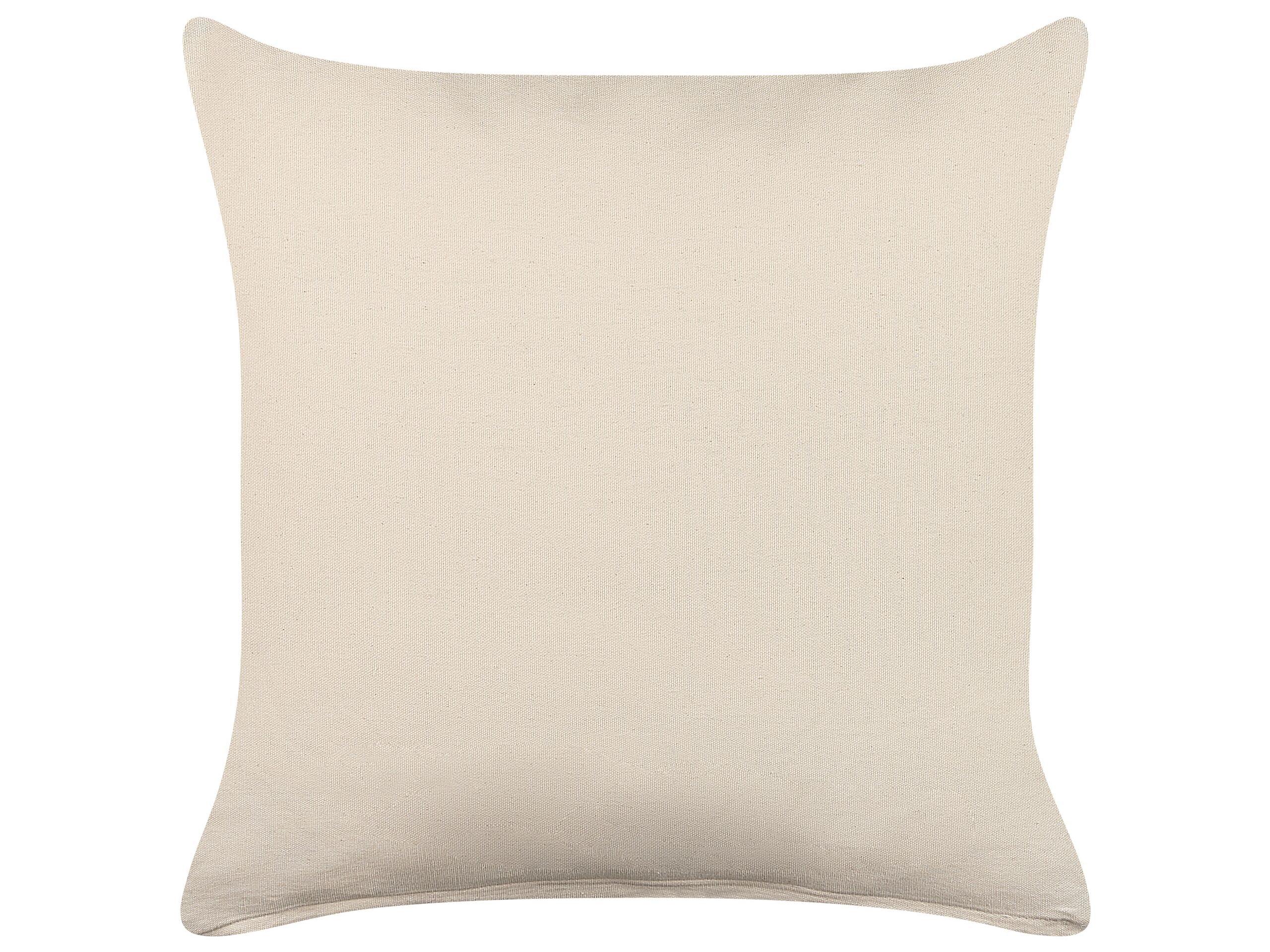 Beliani Coussin en Coton Boho HOWEA  