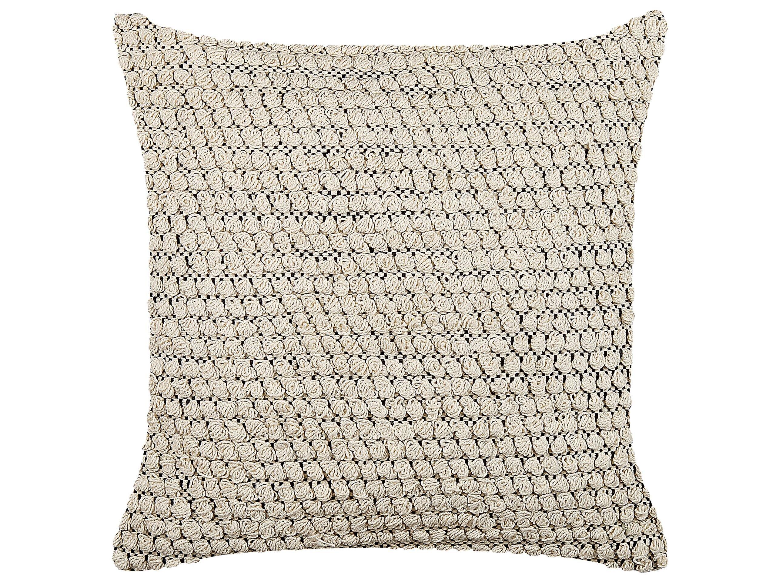 Beliani Coussin en Coton Boho HOWEA  