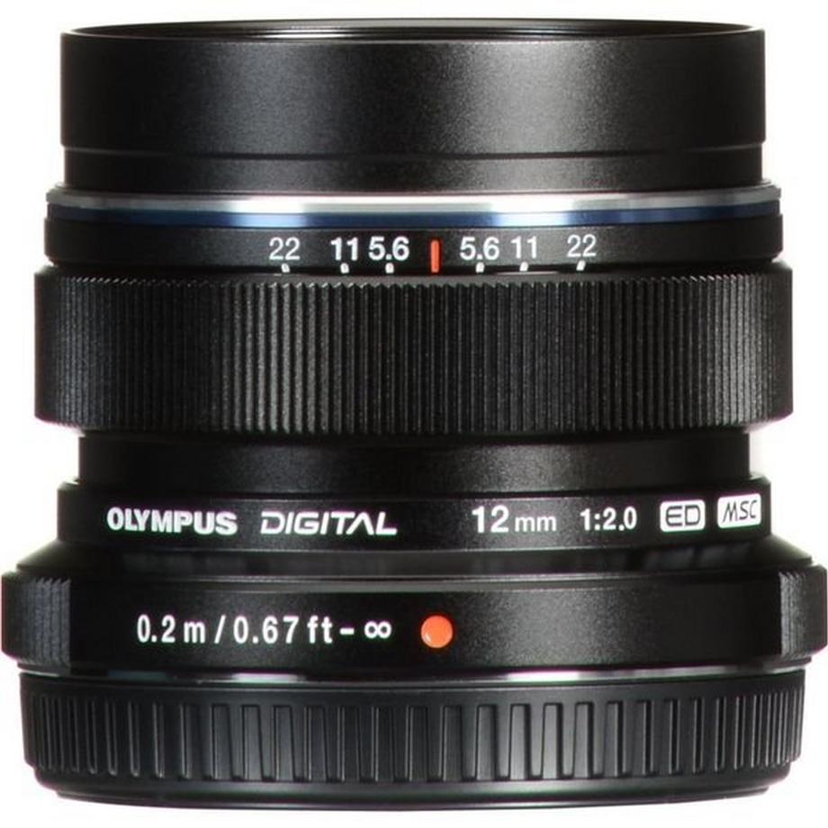 OLYMPUS  Olympus M.zuiko Digital ED 12mm F2.0 Schwarz 
