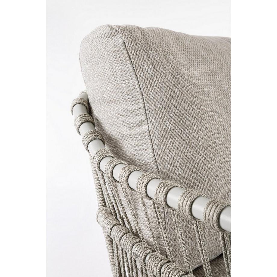 mutoni Gartensofa 2-Sitzer Talaia frostig  