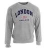 Universal Textiles  Pullover mit Aufschrift London England und Union Jack Design 