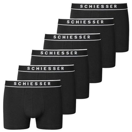 Schiesser 6er Pack 95/5 Organic Cotton Shorts  