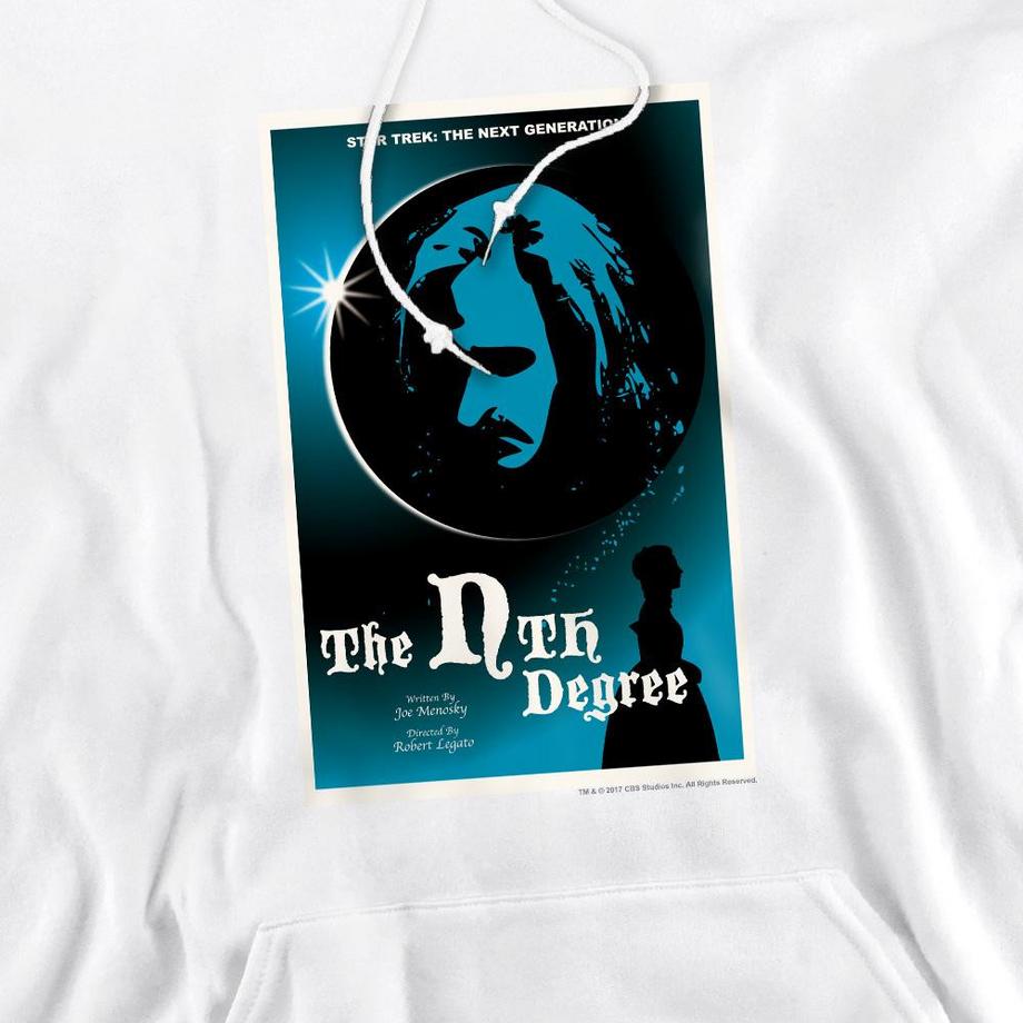 Star Trek The Next Generation Season 4 Episode 19 Felpa con Cappuccio  