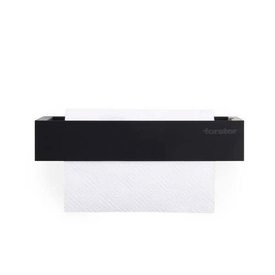 Forster Home Portarotolo da cucina magnetico noce  