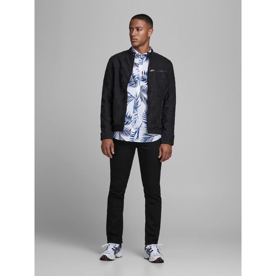 JACK & JONES Jjerocky Jacket Noos Aspect Cuir  