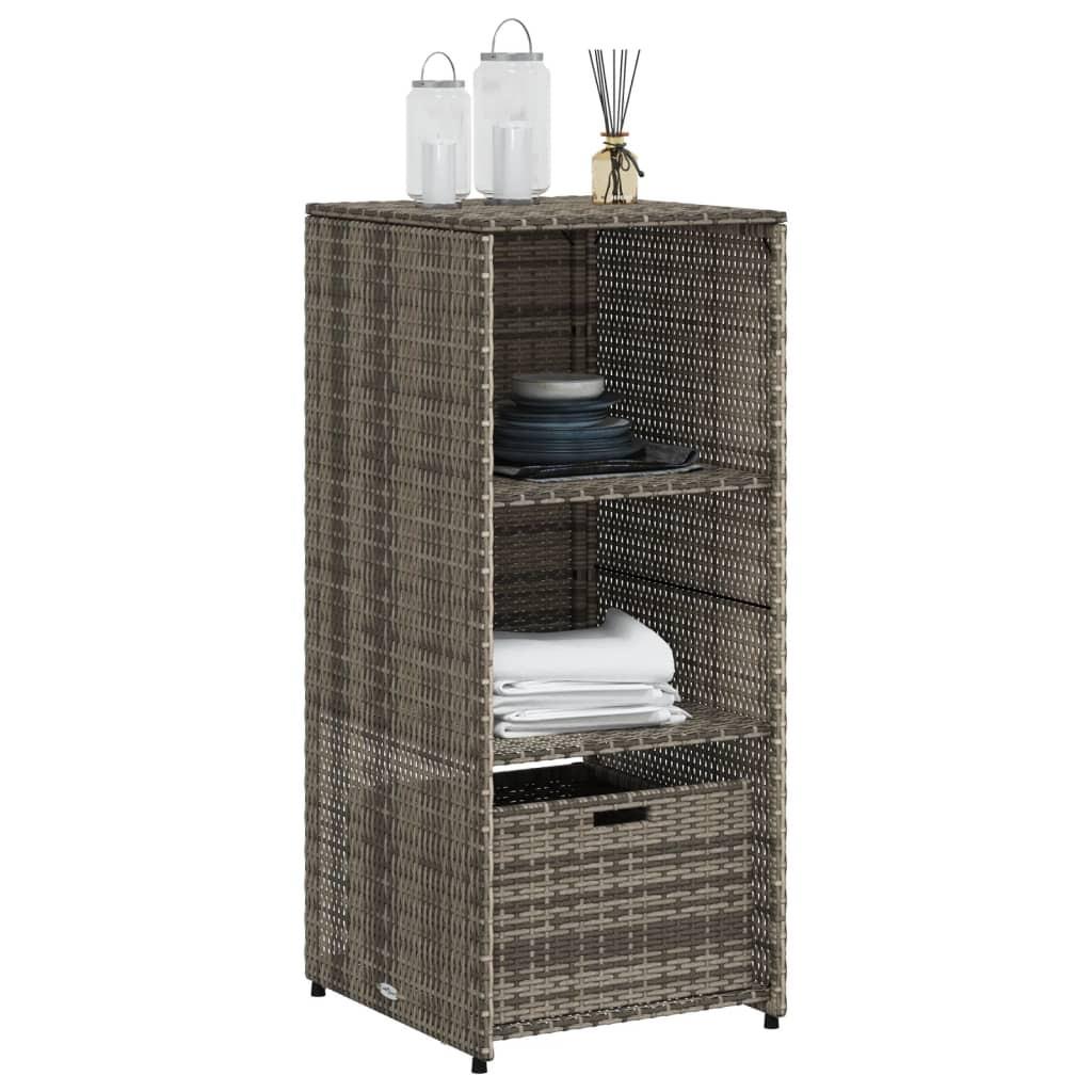 VidaXL Gartenschrank poly-rattan  