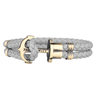 Paul Hewitt  Anchor Bracelet Phrep Brass Grey PH-PH-L-M-Gr 