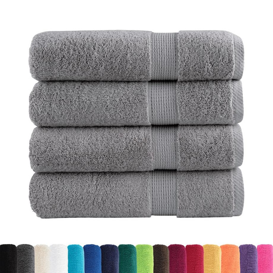 VidaXL Serviette de douche coton  