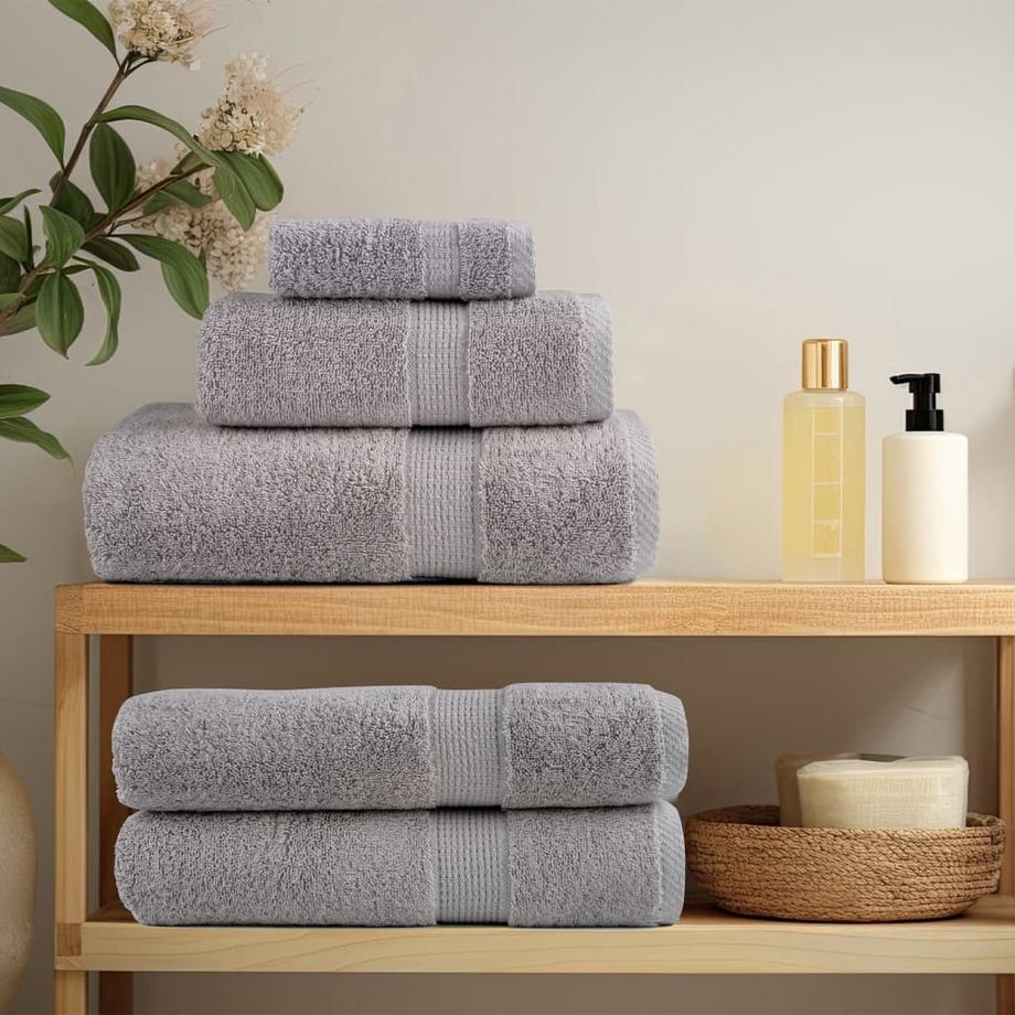VidaXL Serviette de douche coton  