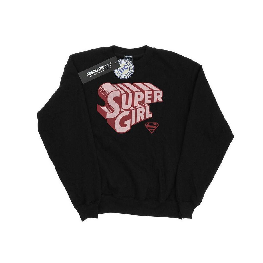 DC COMICS Supergirl Logo Sweatshirt  
