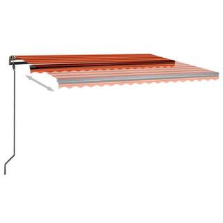 VidaXL Auvent rétractable tissu  