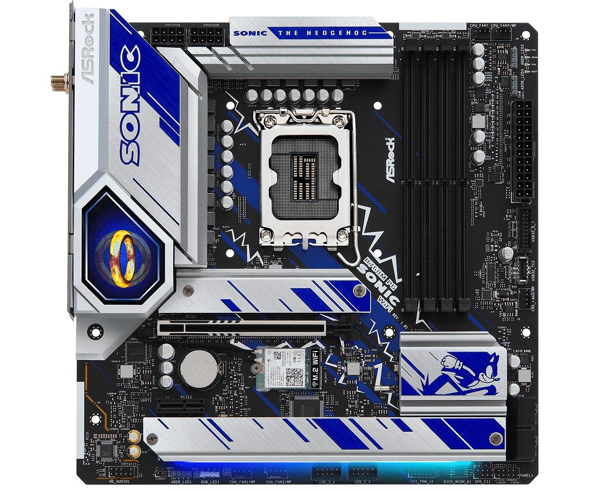 ASRock  B760M PG SONIC WIFI Intel B760 LGA 1700 micro ATX 