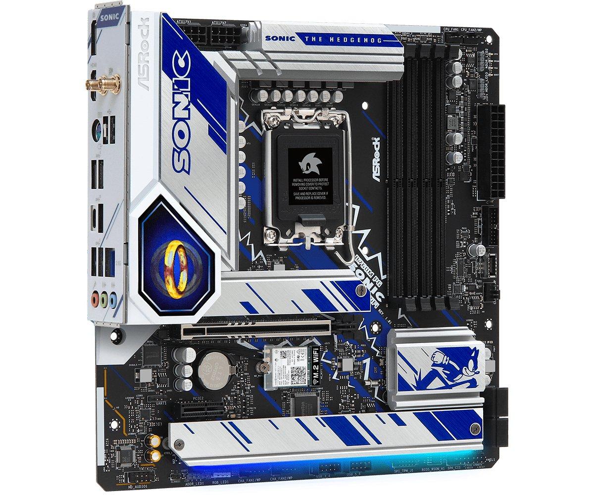 ASRock  B760M PG SONIC WIFI Intel B760 LGA 1700 micro ATX 