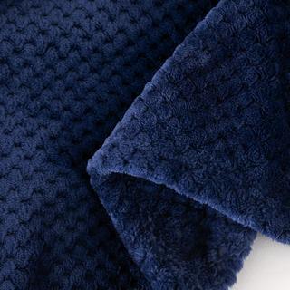 Alopini Coperta in pile super morbida e calda con motivo a nido d'ape  