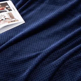 Alopini Coperta in pile super morbida e calda con motivo a nido d'ape  