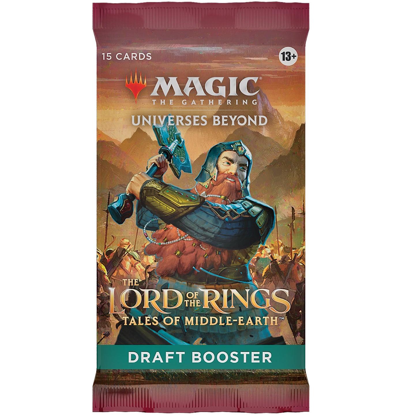Wizards of the Coast  The Lord of the Rings: Tales of Middle-earth™ Draft Booster - Magic the Gathering - EN 