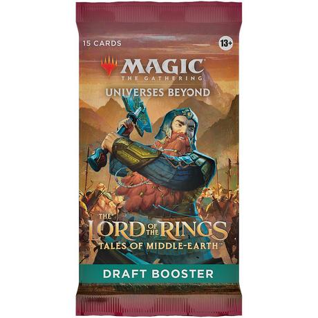 Wizards of the Coast  The Lord of the Rings: Tales of Middle-earth™ Draft Booster - Magic the Gathering - EN 