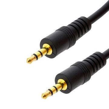 3.5mm Audiokabel 5m Schwarz