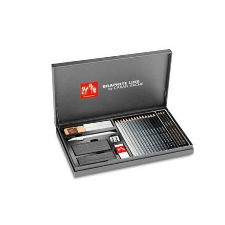 Caran d'Ache Graphite Line Gift Box Set 3000.415 assortiert  