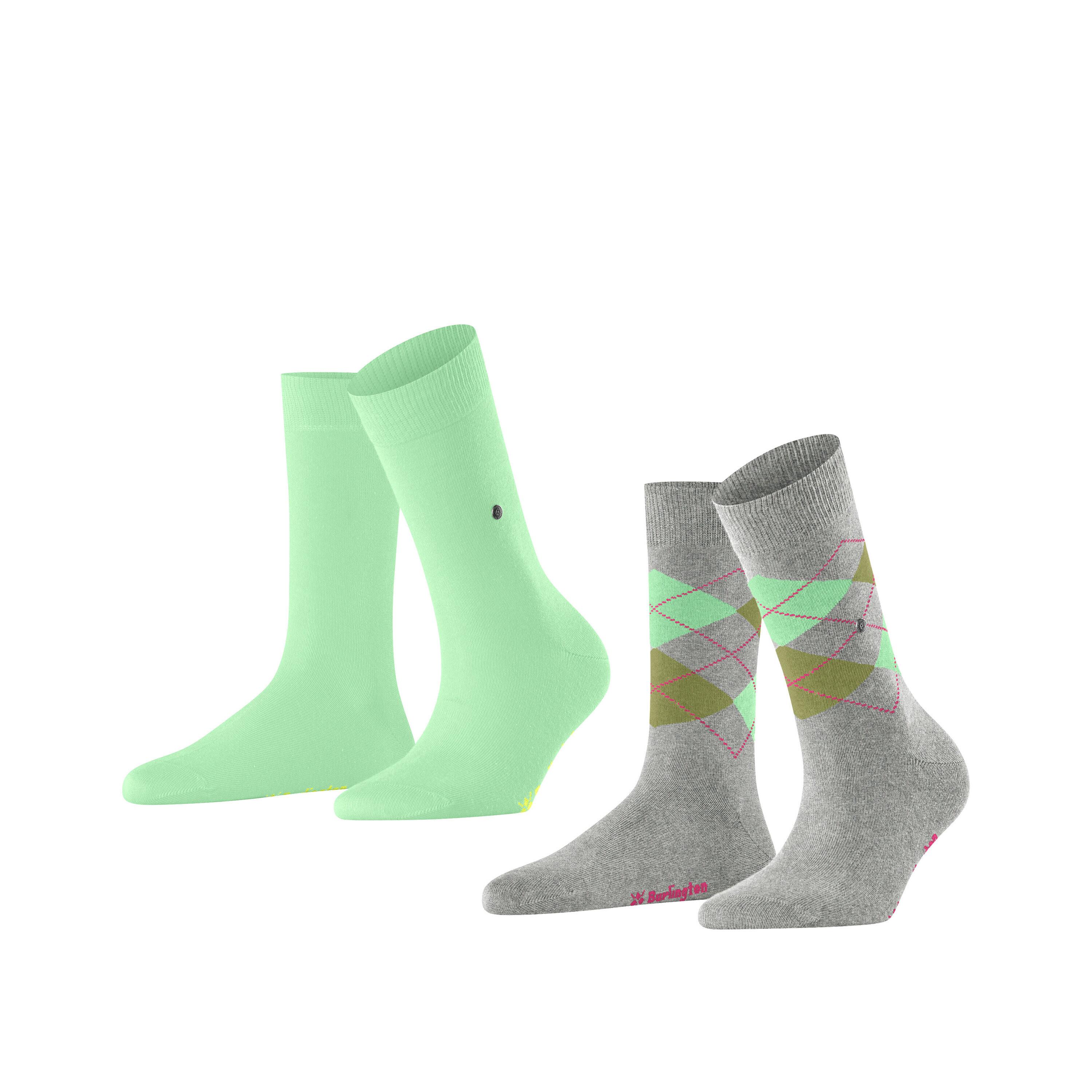 Burlington Everyday Lot de 2 chaussettes femme  