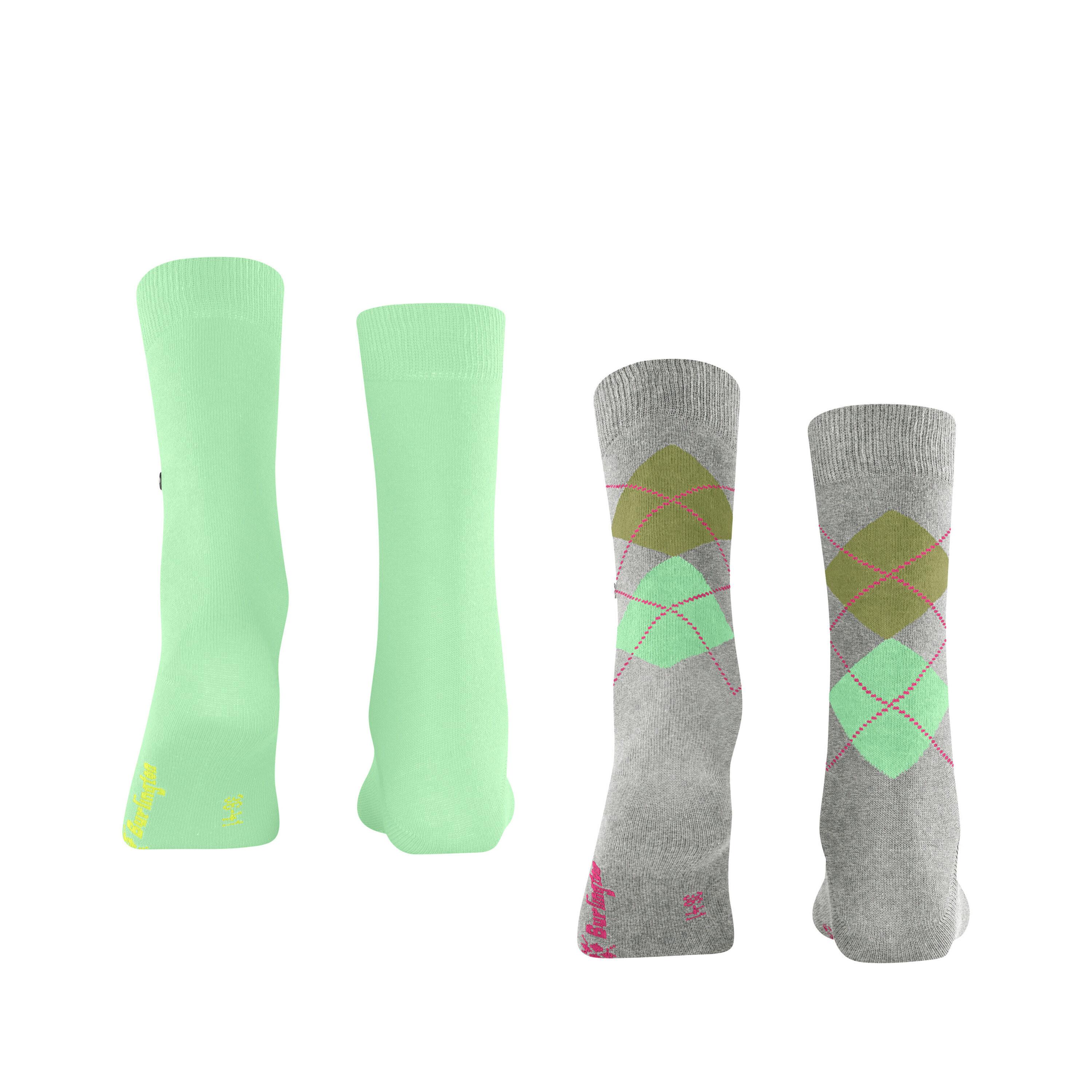 Burlington Everyday Lot de 2 chaussettes femme  