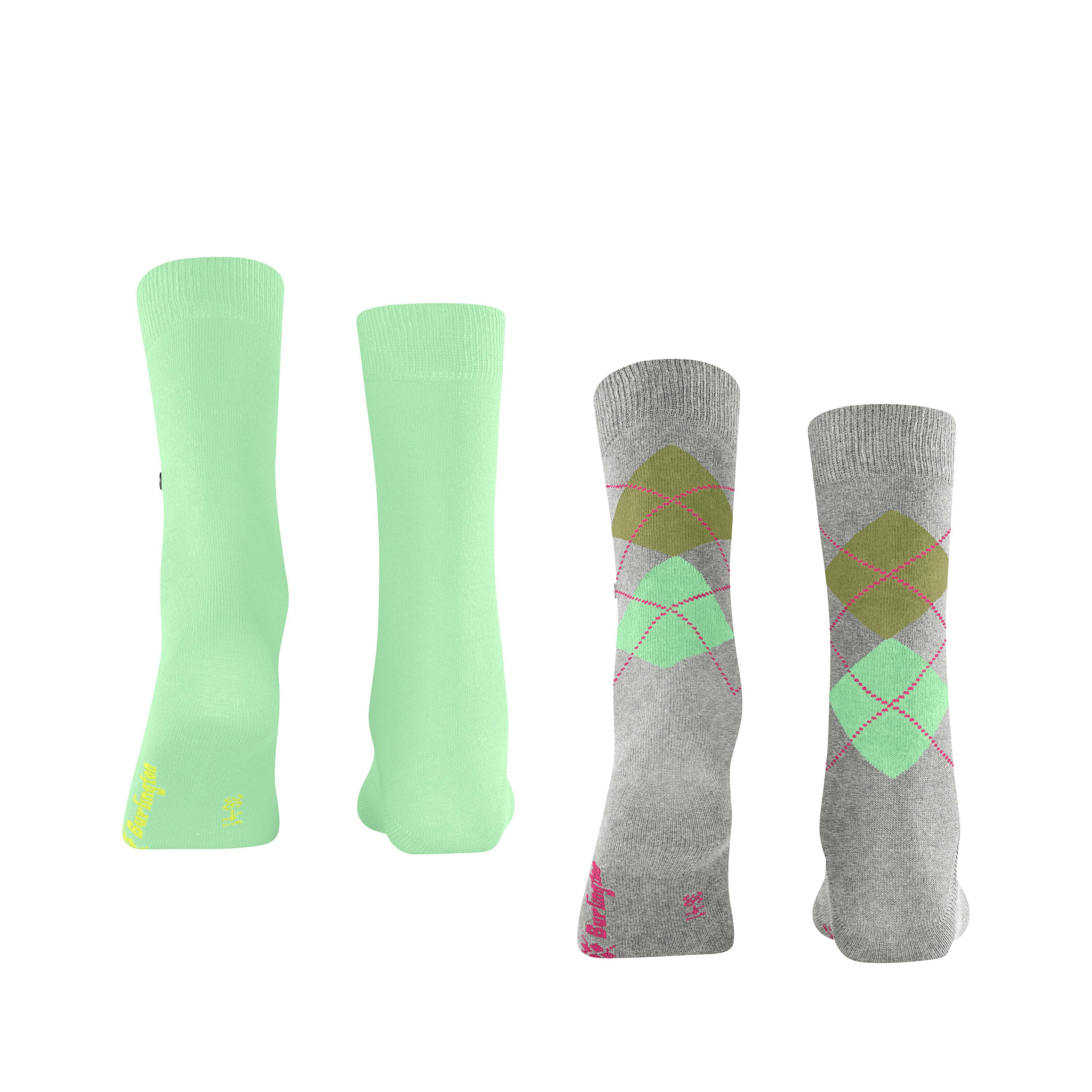 Burlington  2er-pack socken frau  everyday 