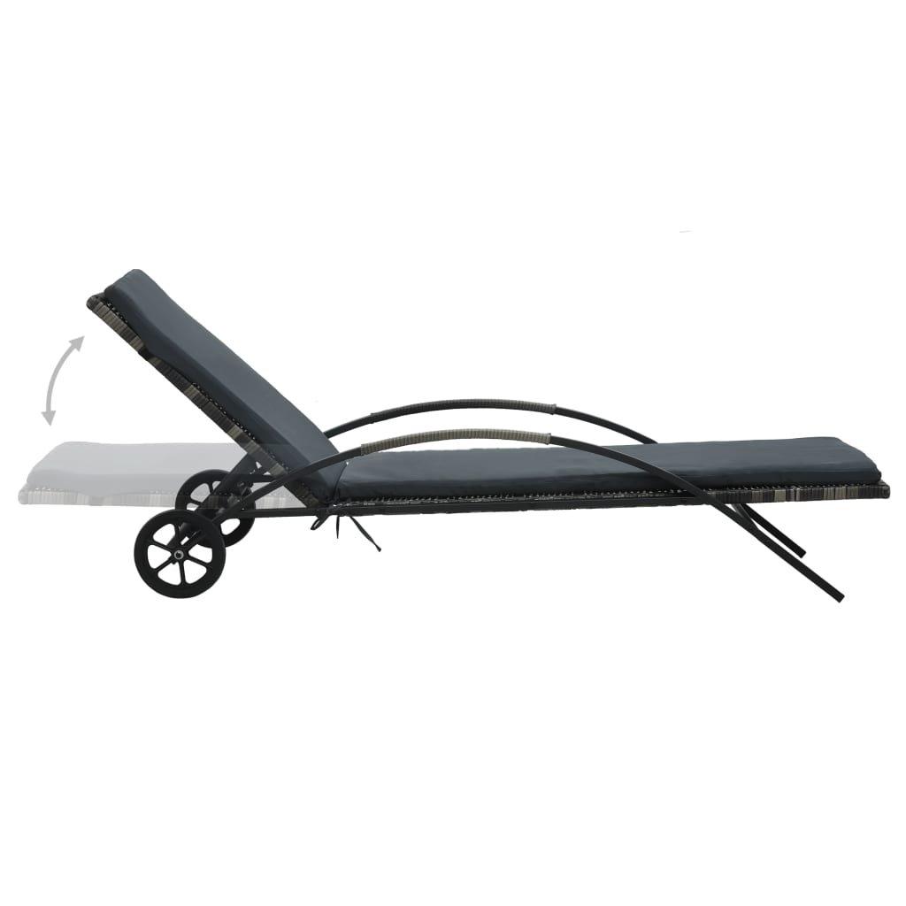 VidaXL Chaise longue  