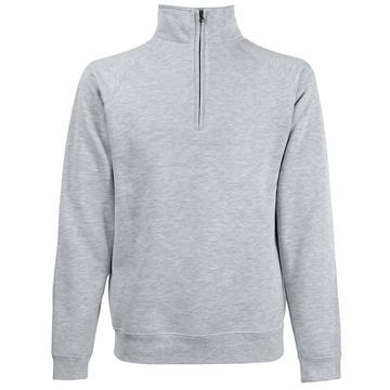 Sweatshirt à col zippé