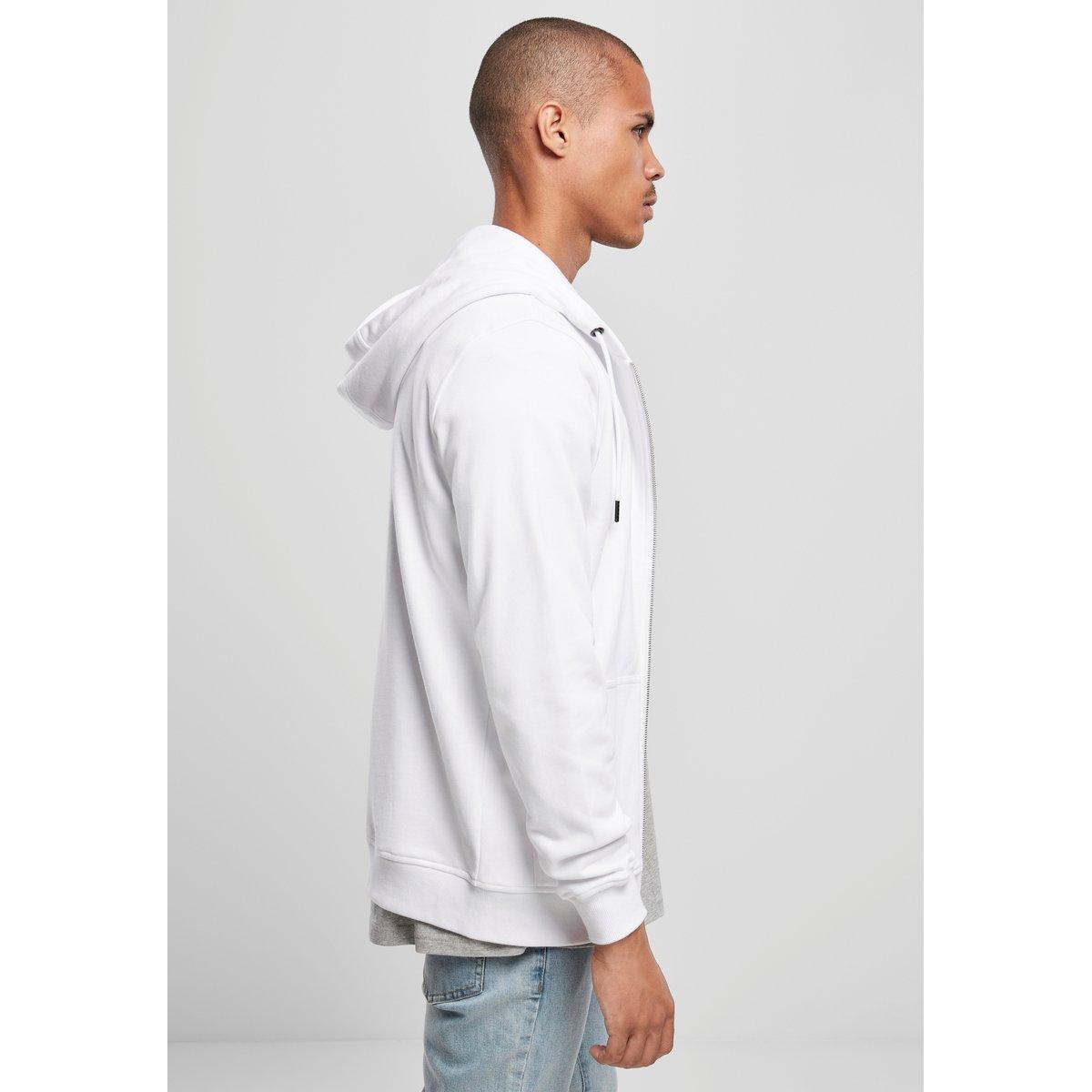 URBAN CLASSICS Basic Terry Zip Hoodie  