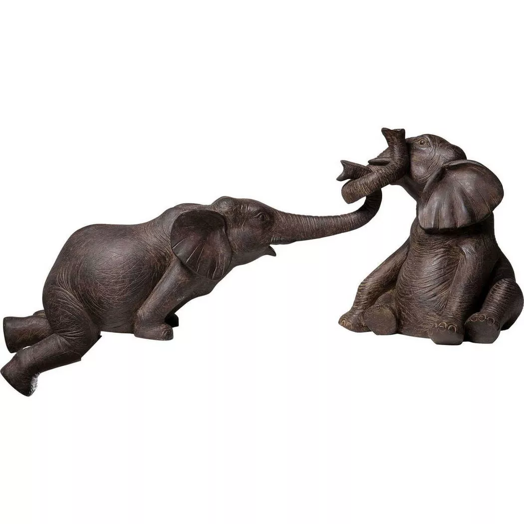 Kare Design Dekofigur "Deko Figur Elefant Zirkus (2/Set)"
