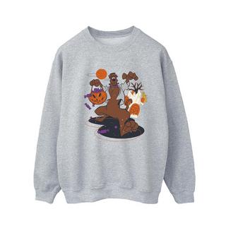 SCOOBY DOO Halloween Grafikdruck Sweatshirt  