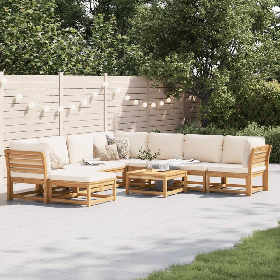 VidaXL set salotto da giardino Legno di acacia  