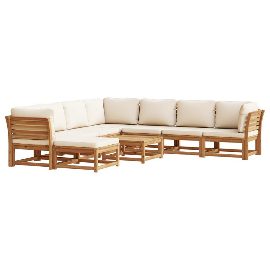 set salotto da giardino Legno di acacia