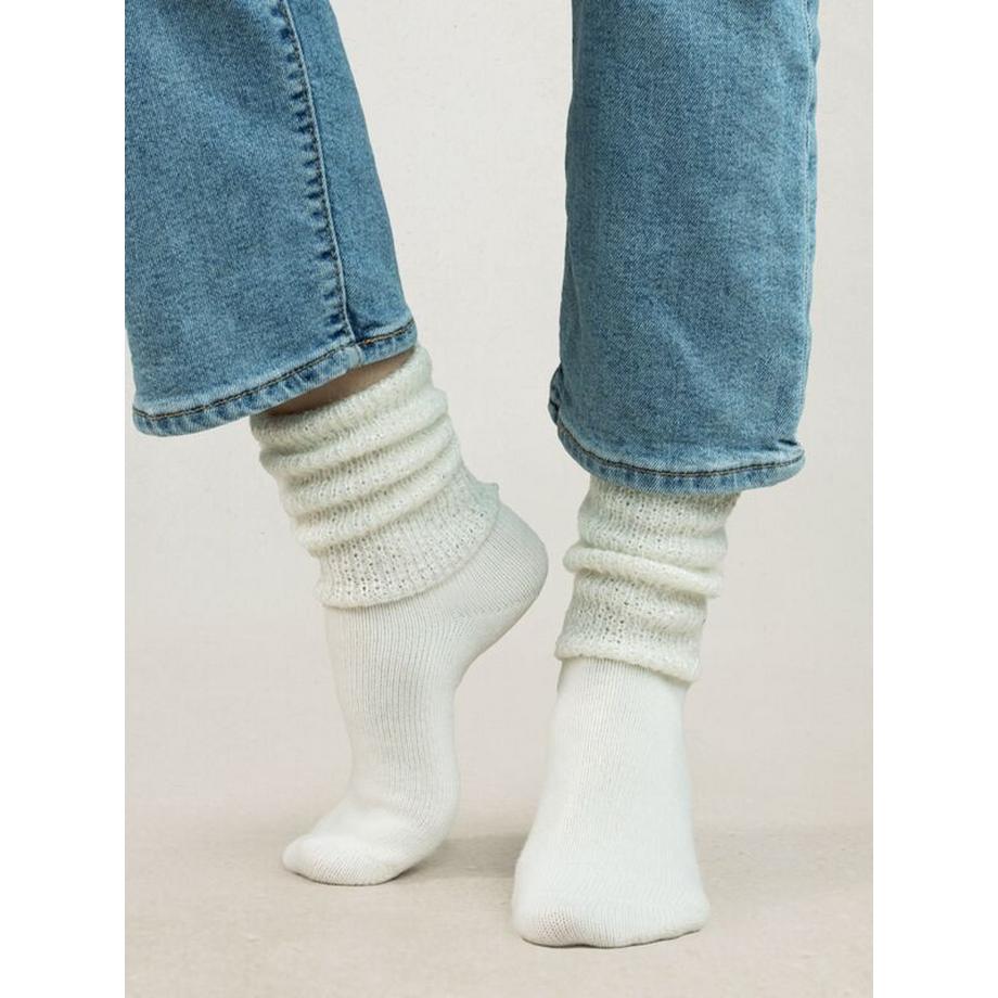 BLEU FORET Calze Cashmere Paillettes  