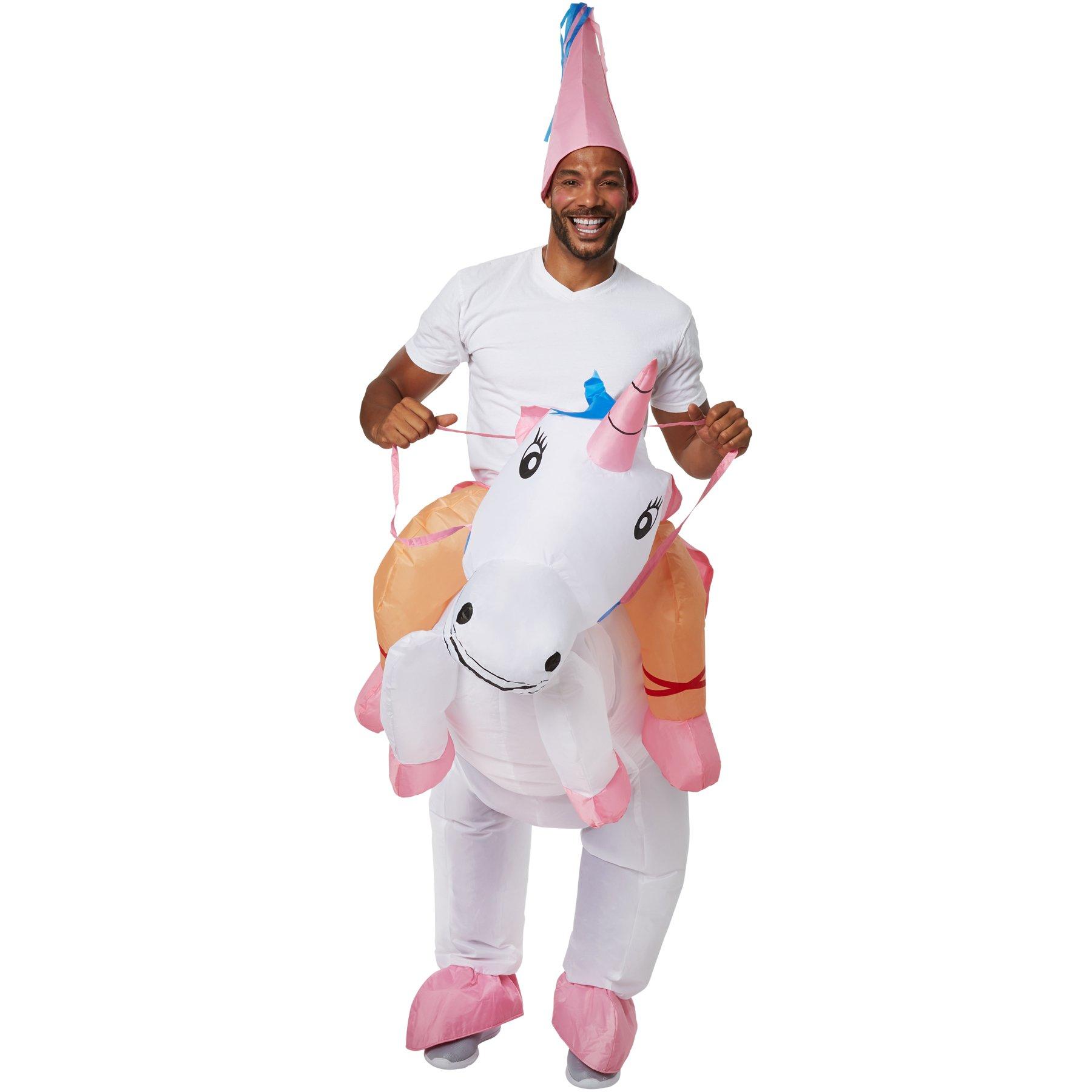 Tectake  Unisexkostüm Einhorn 