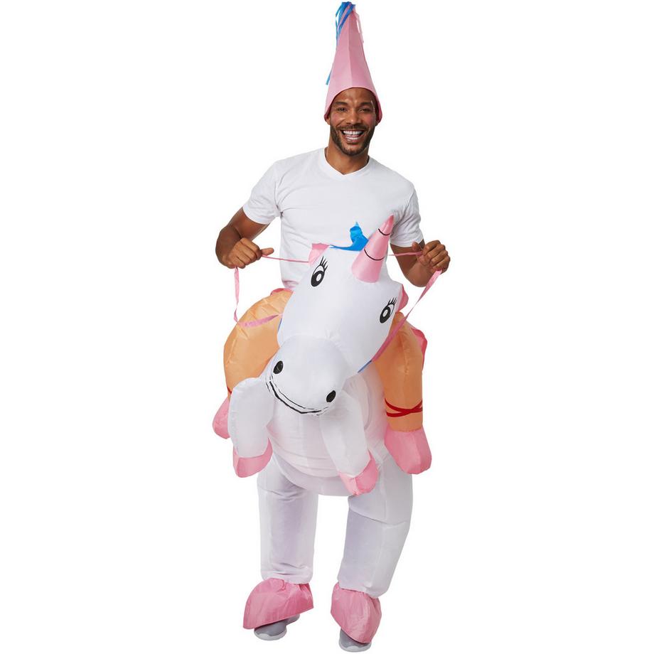 Tectake  Unisexkostüm Einhorn 