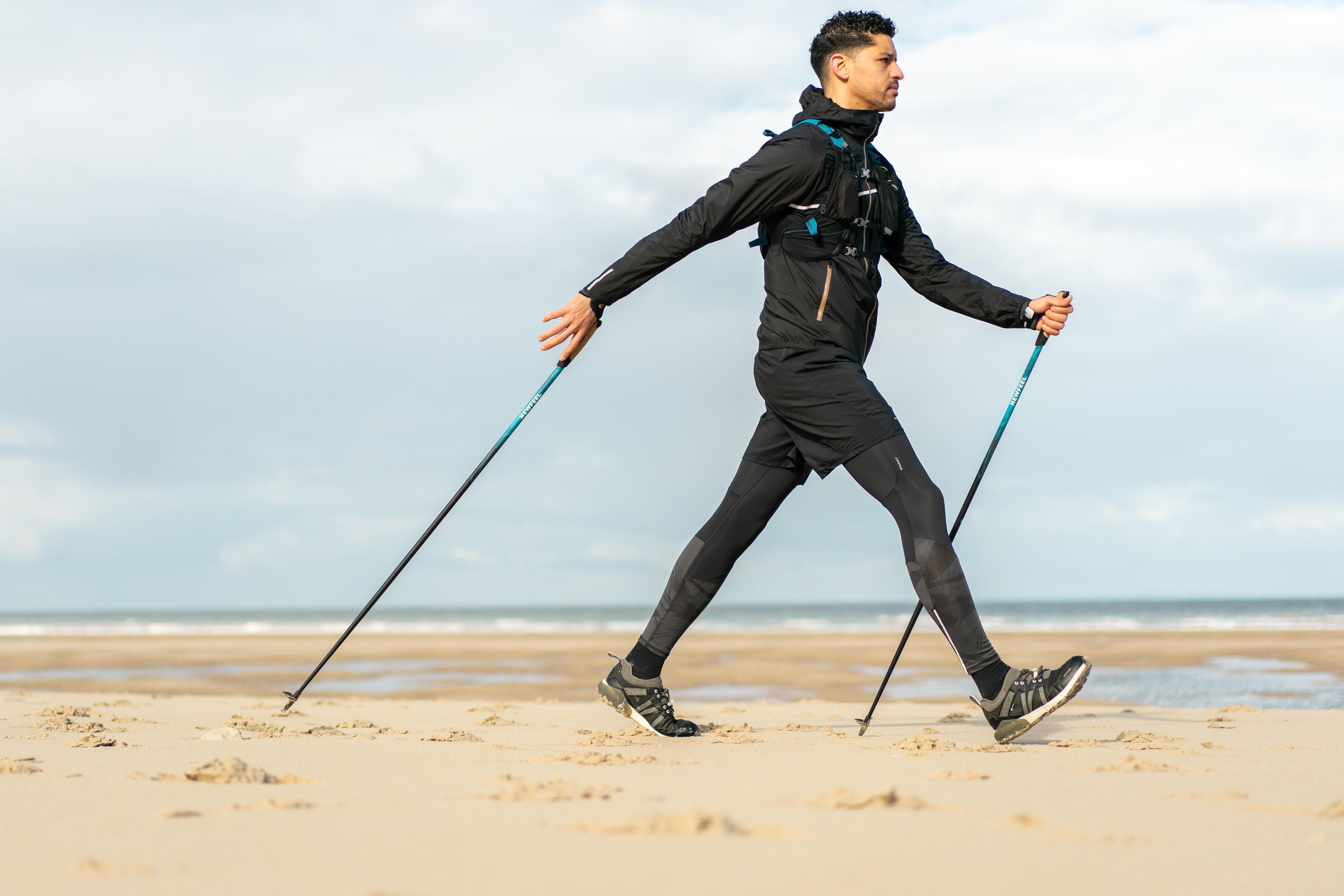 NEWFEEL  Bastoncini nordic walking carbonio - NW P700 